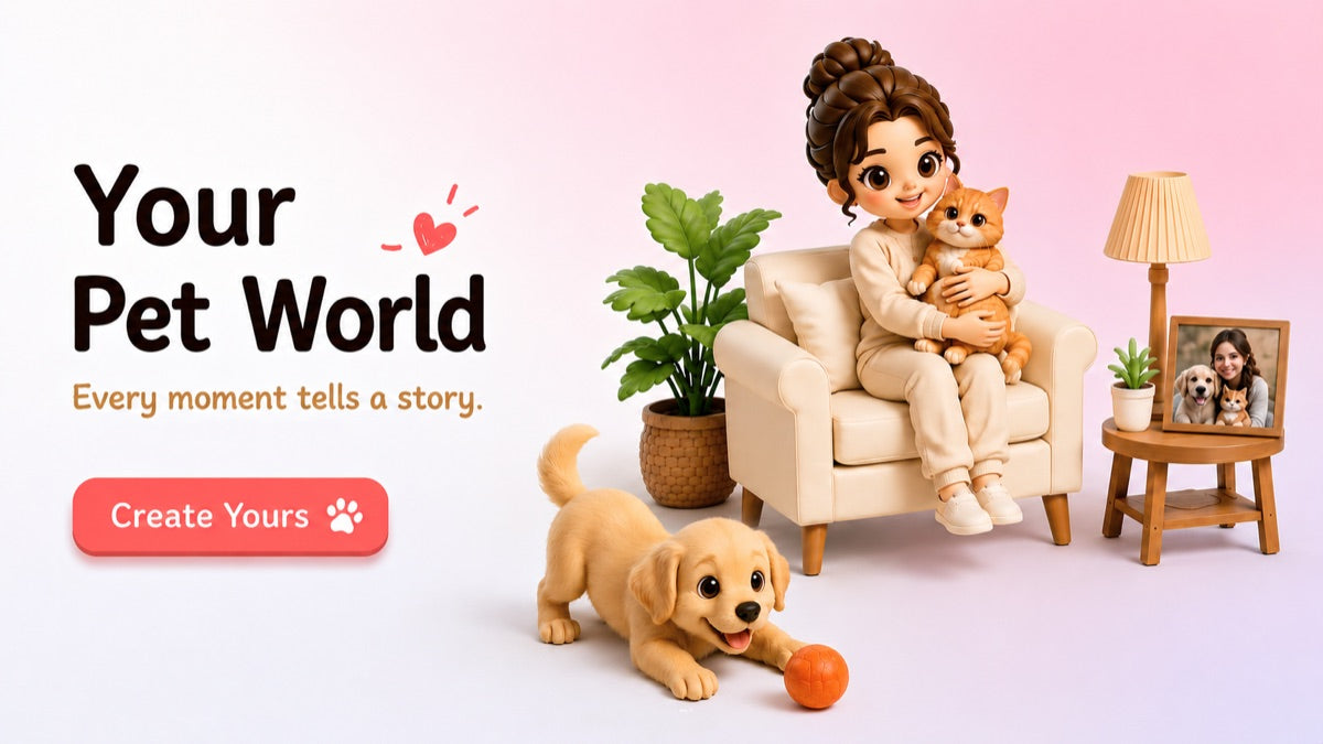 Custom Pet Figurine — turn your pet into a figurine